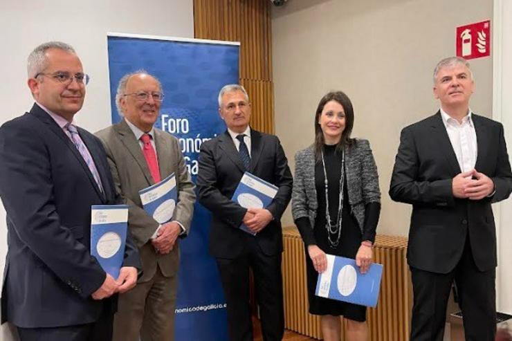 Presentación do informe de conxuntura do Foro Económico de Galicia. FORO ECONÓMICO DE GALICIA 