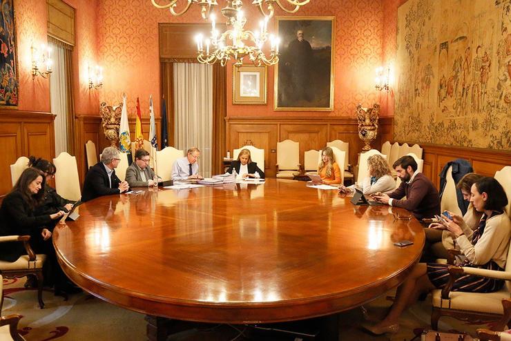 Xunta de goberno Deputación de Pontevedra.. DEPUTACIÓN PONTEVEDRA / Europa Press