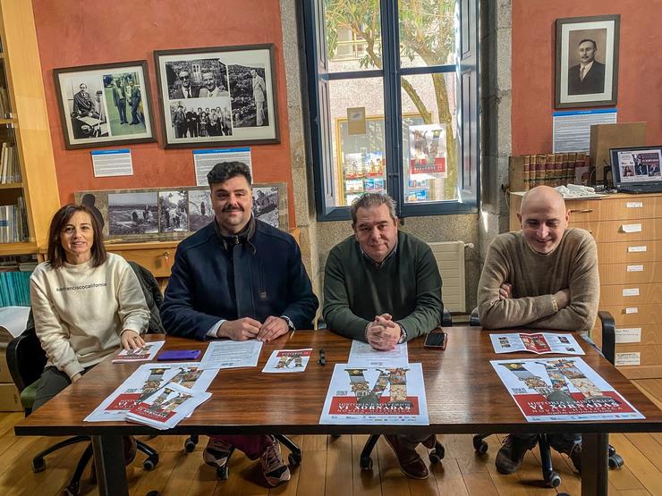 Presentación das VI Xornadas de Novela Histórica. Foto: Prensa Concello de Verín.