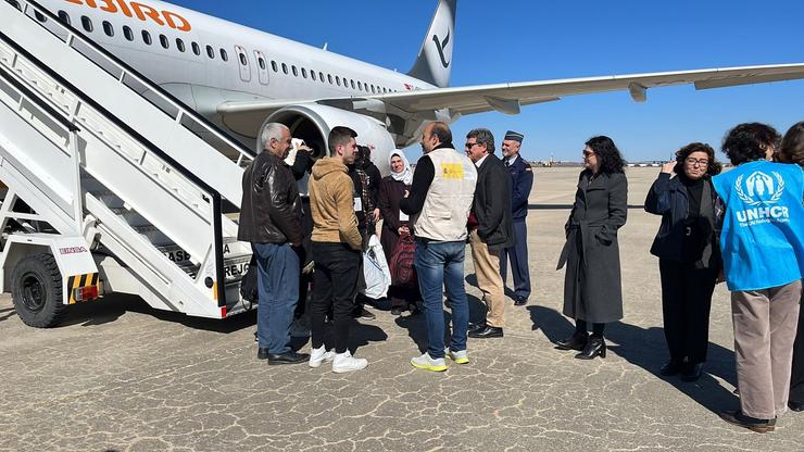 Chegada de refuxiados sirios.. DELEGACIÓN DO GOBERNO / Europa Press