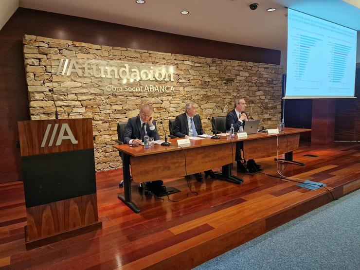 Rolda de prensa de presentación das previsións de Funcas.. PEDRO DAVILA-EUROPA PRESS 