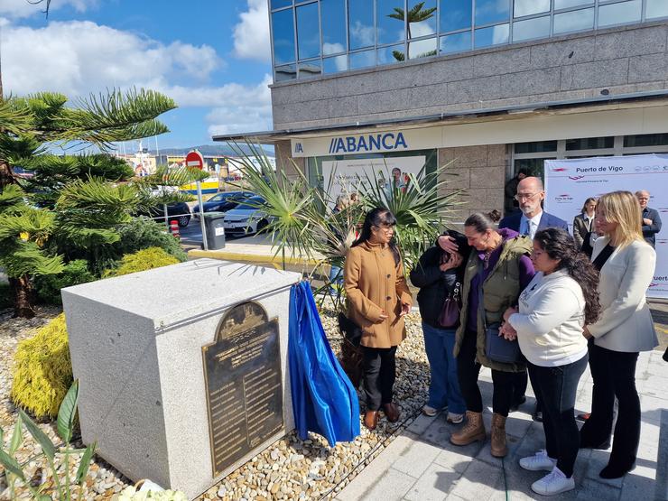 Imaxe da homenaxe ás vítimas da Vila de Pitanxo en Vigo.. PEDRO DAVILA-EUROPA PRESS / Europa Press