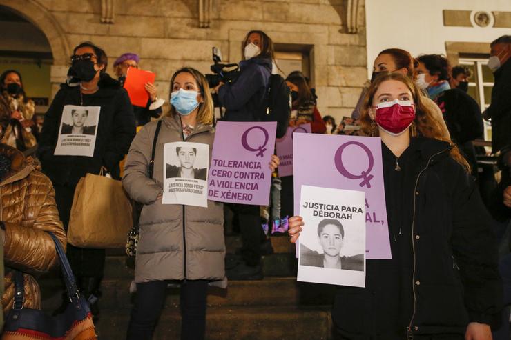 Concentración en Vigo para reclamar "xustiza para Déborah Fernández / Marta Vázquez Rodríguez - Europa Press  / Europa Press