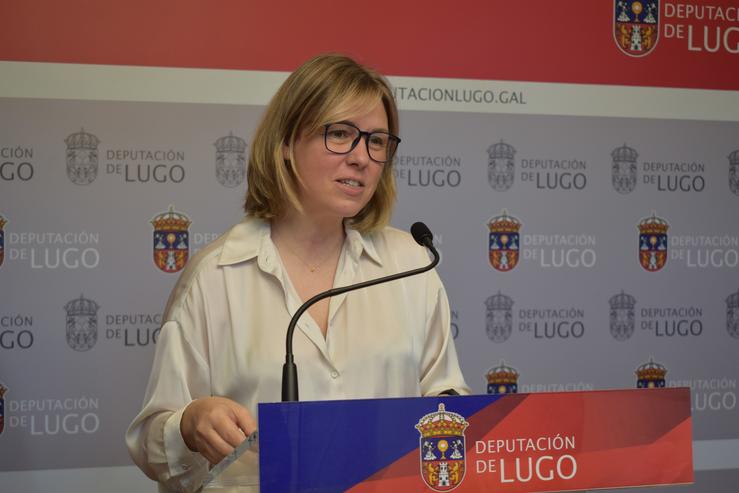 Pilar Porto, voceira do PSdeG na Deputación de Lugo / Europa Press