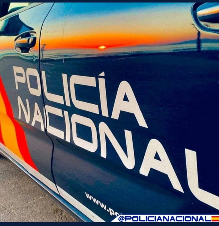 Coche patrulla da Policía Nacional. Foto de arquivo.. POLICÍA NACIONAL. - Arquivo