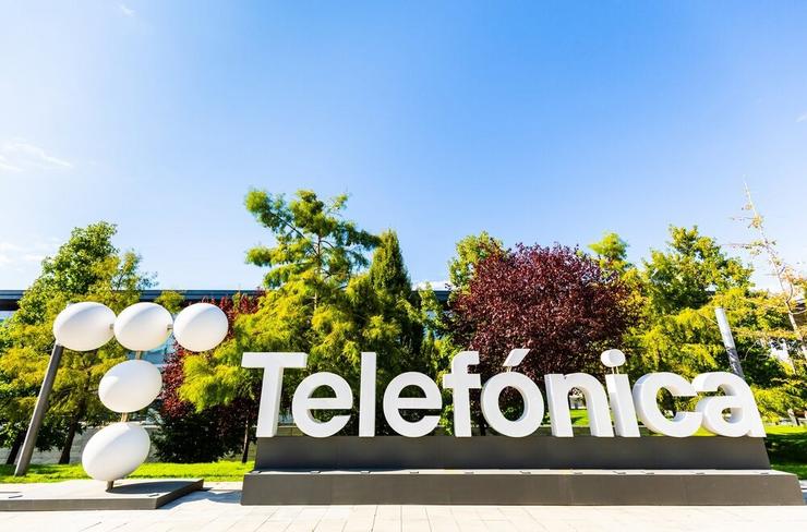 Logo de Telefónica / TELEFÓNICA - Arquivo