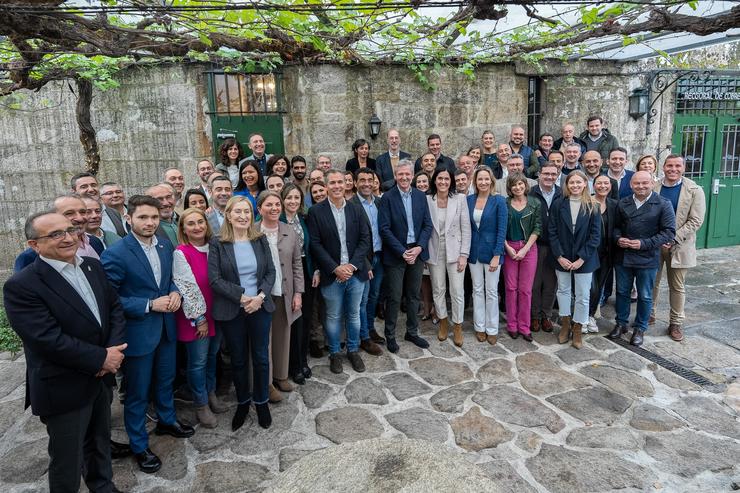 Candidatos do PPdeG na provincia de Pontevedra.. PPDEG / Europa Press