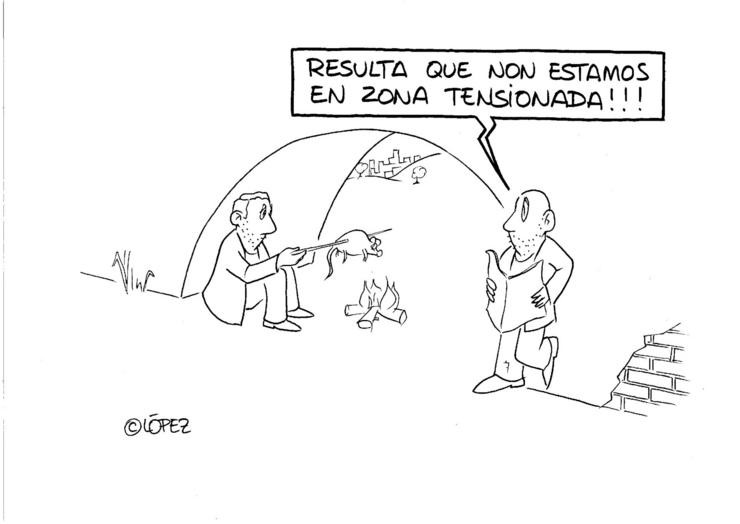 A viñeta de López - Zona tensionada