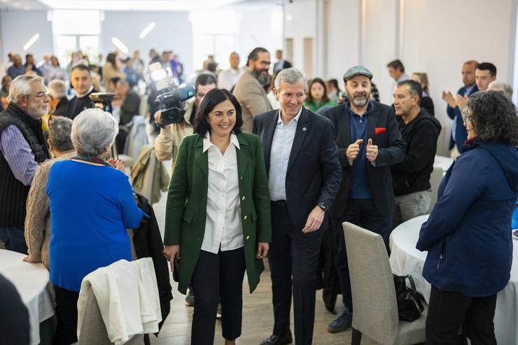 Candia e Rueda participan nun acto en Lugo.. PP DE GALICIA / Europa Press