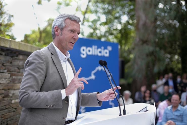 Rueda participa nun acto de partido / Carlos Castro - Europa Press 