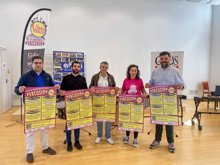 Presentación do Festival Vibra Verín 2023. Foto: Comunicación Concello de Verín.