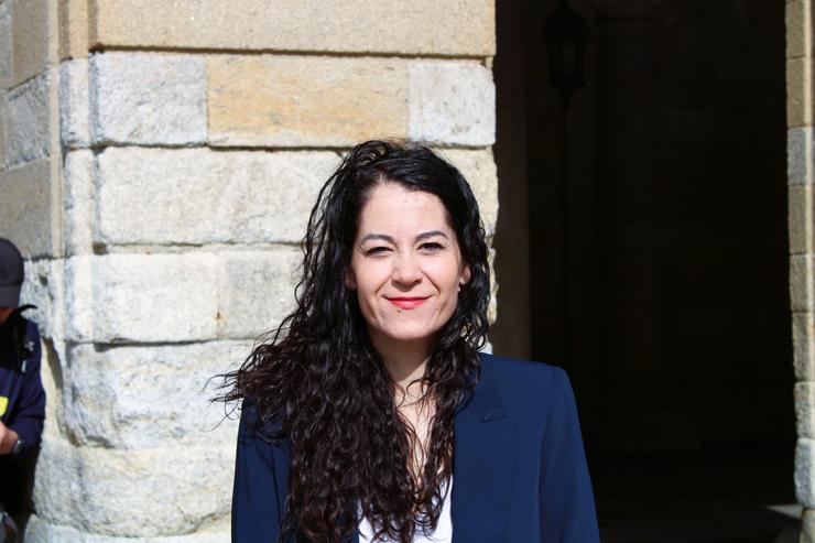 María Rozas, candidata á alcaldía de Compostela por CA/MM-GC