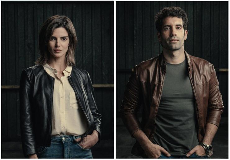 Clara Lago e Tamar Novas, protagonistas de 'Clans'. NETFLIX 