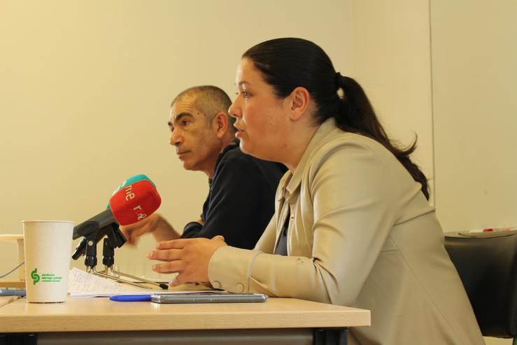 Isabel Vilalba e Xoán Pérez Rei (SLG). SLG / Europa Press