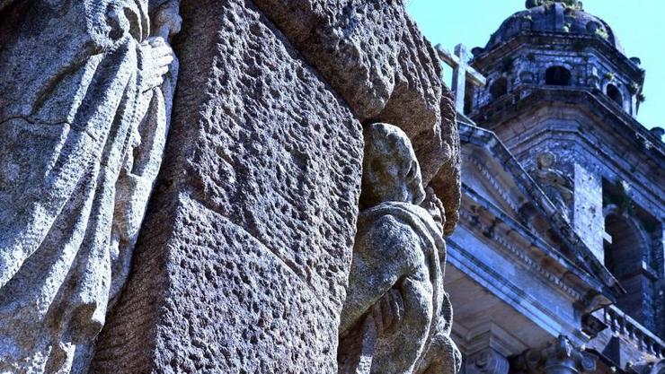 Unha tese da USC analiza a deterioración do patrimonio monumental a causa do cambio climático.. USC