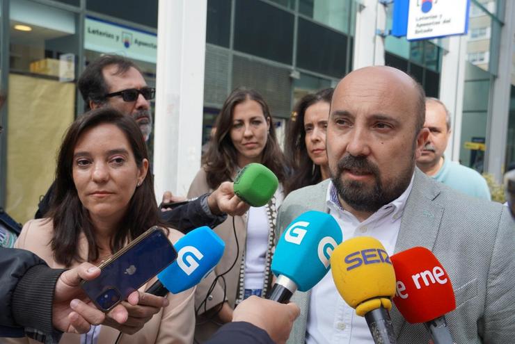 O secretario de Organización do PSdG, José Manuel Lage. PSOE 