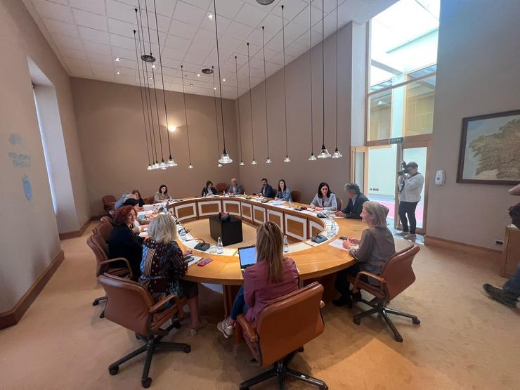 Reunión da xunta de portavoces do Parlamento de Galicia do 2 de maio / Europa Press