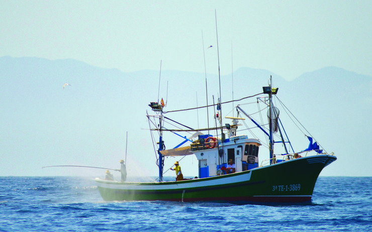 Barco de pesca. CABILDO DE TENERIFE - Arquivo