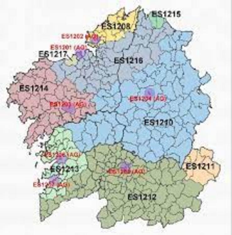 Mapa da calidade do aire / Meteogalicia.gal