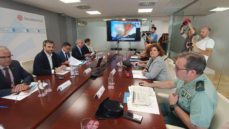 Reunión do Comité Integrado de Prevención de Incendios de Galicia (CIPIG). SUBDELEGACIÓN / Europa Press
