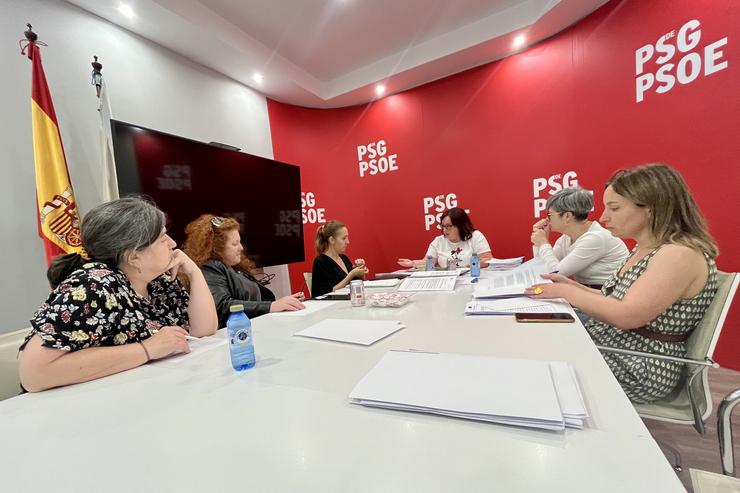 Reunión das representantes de igualdade do PSdeG. PSDEG 