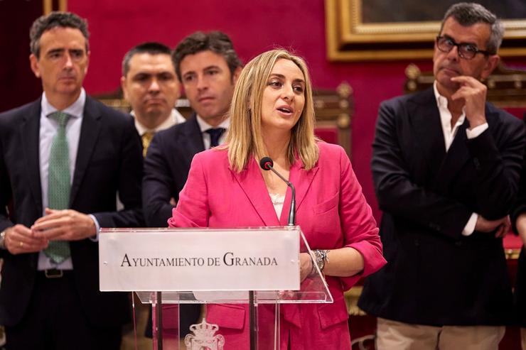 A alcaldesa de Granada, Marifrán Carazo, a semana pasada. CONCELLO DE GRANADA / Europa Press