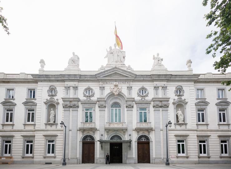 Fachada do Tribunal Supremo, a 22 de maio de 2023 