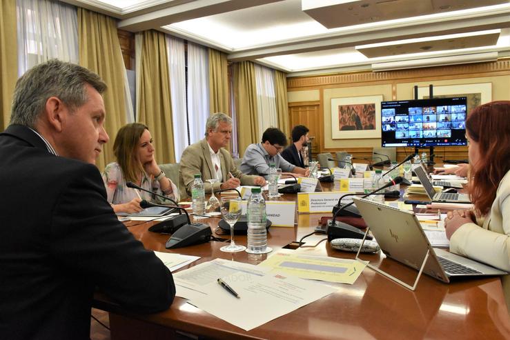 Reunión da Comisión de Recursos Humanos do Sistema Nacional de Saúde (SNS) que preside o ministro de Sanidade, José Miñones. En Madrid (España), a 29 de xuño de 2023.. MINISTERIO DE SANIDADE / Europa Press