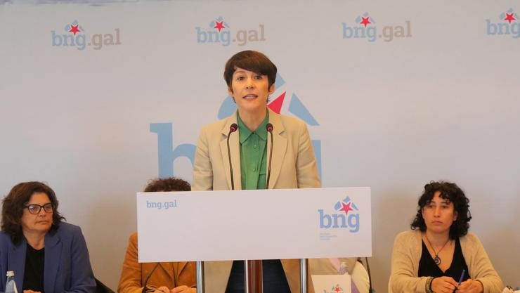 Arquivo - A portavoz nacional do BNG, Ana Pontón, intervén ante o Consello Nacional.. BNG - Arquivo / Europa Press