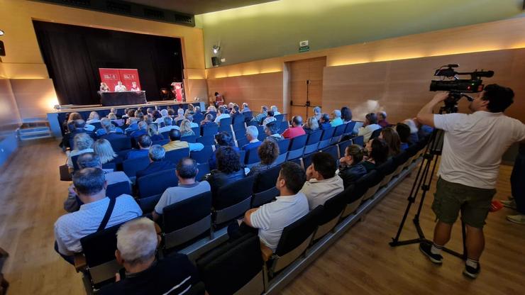 O comité provincial do PSOE de Ourense de ratifica as listas ao 23J, que encabezan Margarita Martín e Villarino. PSOE OURENSE 
