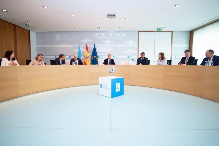 Consello da Xunta presidido por Alfonso Rueda.. XUNTA 