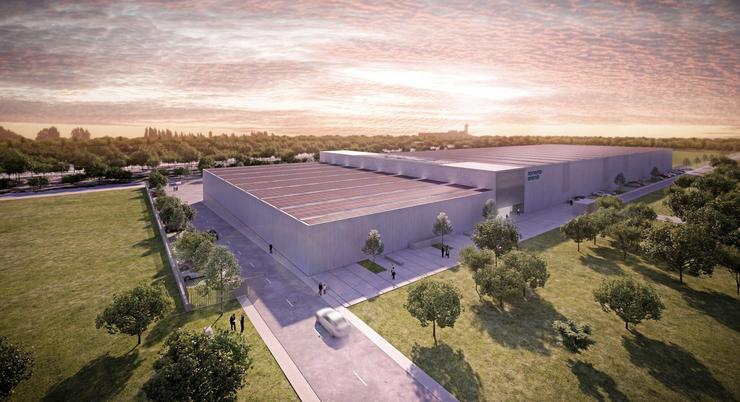 Futura fábrica Norvento Enerxía Cero, en Lugo / NORVENTO - Arquivo