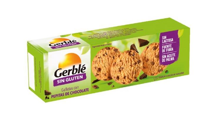 Consumo retira un lote de galletas con pebidas de chocolate sen glute de Gerblé por conter atropina e escopolamina. AEMPS / Europa Press