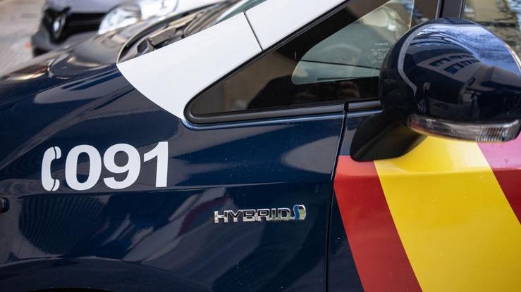 Imaxe de recurso dun coche da Policía Nacional. PN - Arquivo