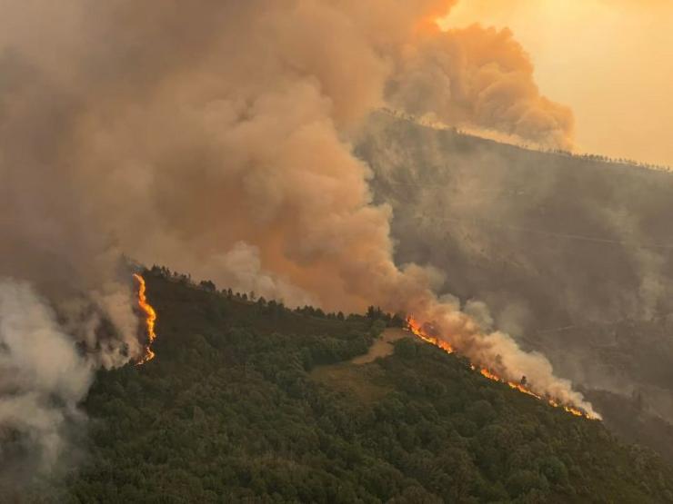 Incendio Courel 2022 / Guillermo Díaz - Arquivo