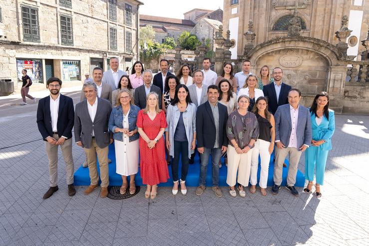 Presentación candidatos ao Congreso e ao Senado do PP pola provincia de Pontevedra.. PPDEG / Europa Press