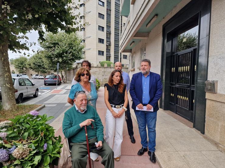 Familia e avogados de Déborah Fernández.. PEDRO DAVILA-EUROPA PRESS / Europa Press