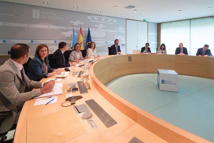 Reunión do Consello da Xunta presidida por Diego Calvo / DAVID CABEZÓN
