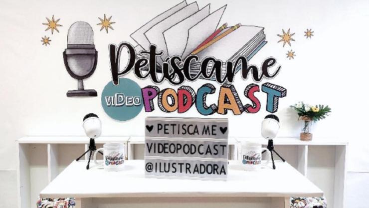 Imaxe promocional de Petíscame videopodcast