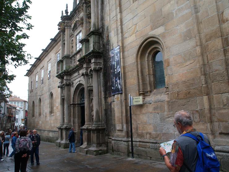 Arquivo - Exterior da fachada do Pazo de Fonseca en Santiago de Compostela (A Coruña). EUROPA PRESS - Arquivo / Europa Press