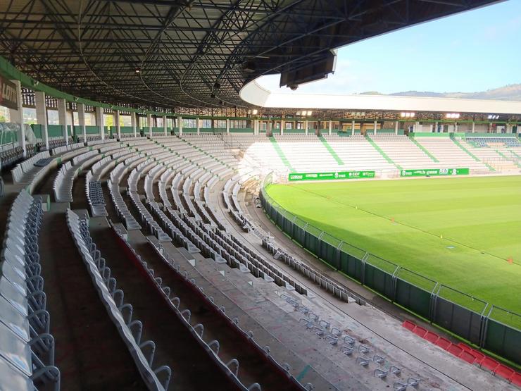 Estadio da Malata, sede do Racing Club de Ferrol.. CONCELLO DE FERROL / Europa Press