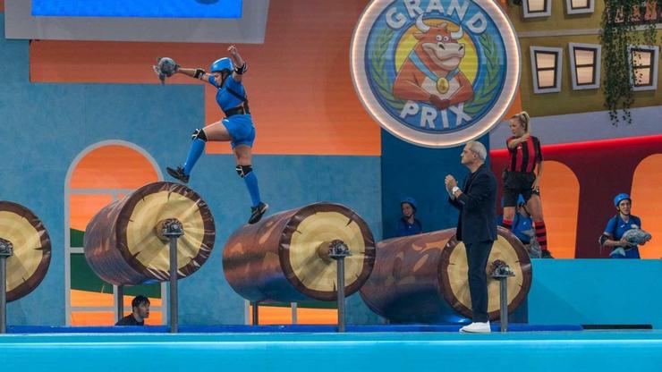 Proba dos 'Troncos tolos' no Grand Prix 