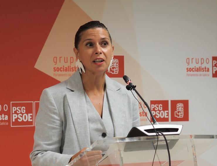 A deputada socialista Leticia Gallego.. PSDEG / Europa Press