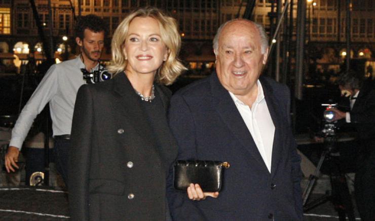 Flora Pérez Marcote e Amancio Ortega 