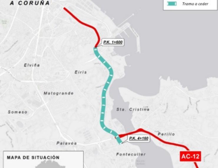 O ministerio cede un tramo dunha estrada á Xunta. MINISTERIO 