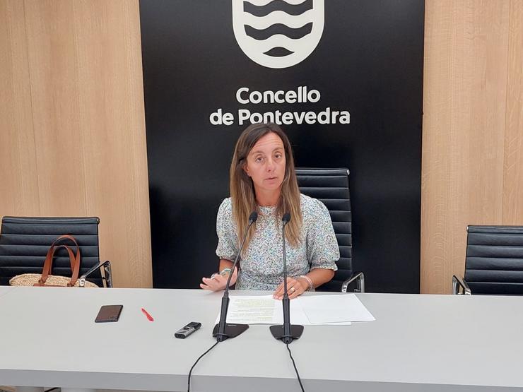 A edil socialista no Concello de Pontevedra Pomba Castro.. PSOE PONTEVEDRA / Europa Press