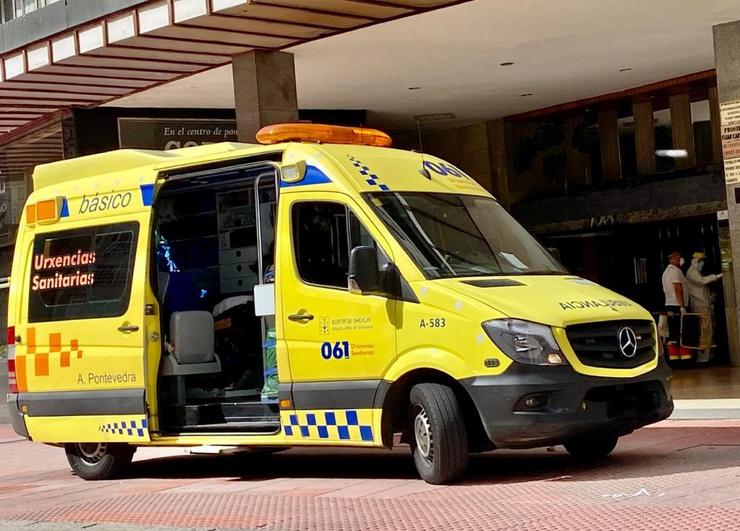 Ambulancia do 061 / Europa Press - Arquivo