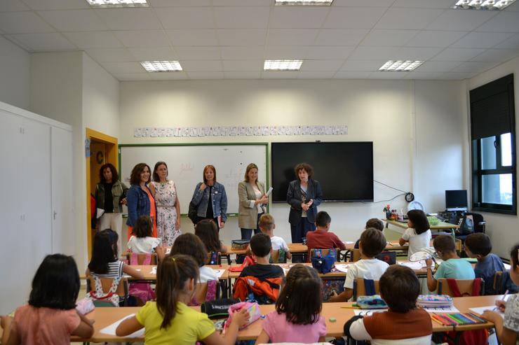 Visita ao CEIP Quiroga Palacios / CONCELLO DE SANTIAGO