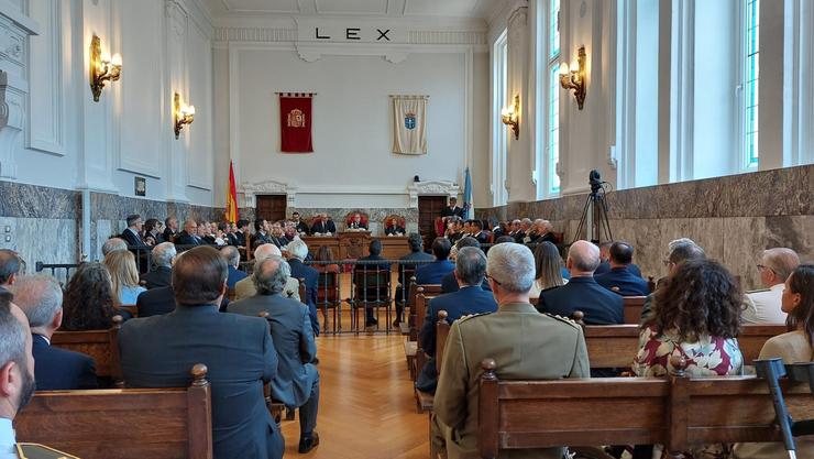 Acto de apertura do Ano Xudicial no Tribunal Superior de Xustiza de Galicia (TSXG) / TSXG