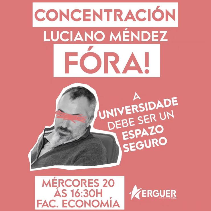 Convocatoria da concentración de Erguer / ERGUER